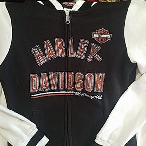 Womens Harley Davidson Zip up
